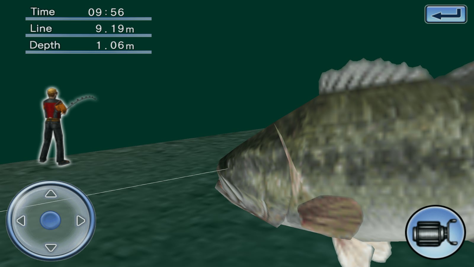 3d鲈鱼钓场 bass fishing 3d on the boat