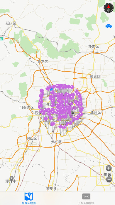 进京地图-最新最全的进京证摄像头地图