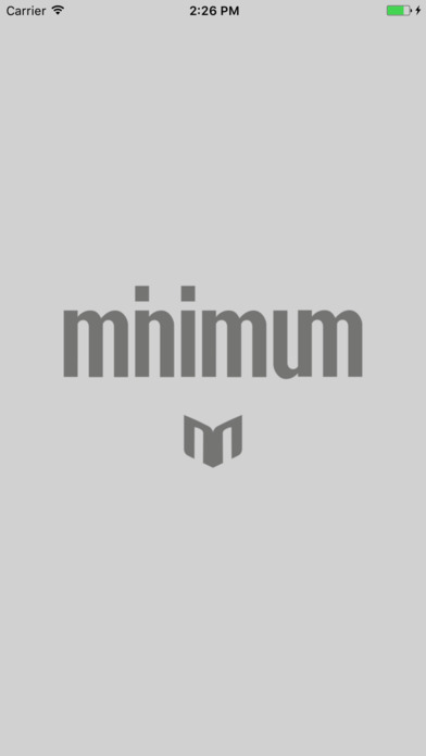 minimum